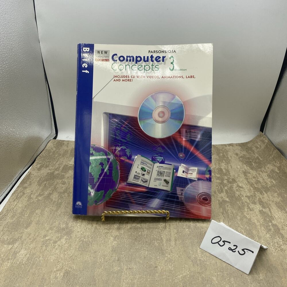 Computer Concepts 3rd edition~New Perspectives Includes CD